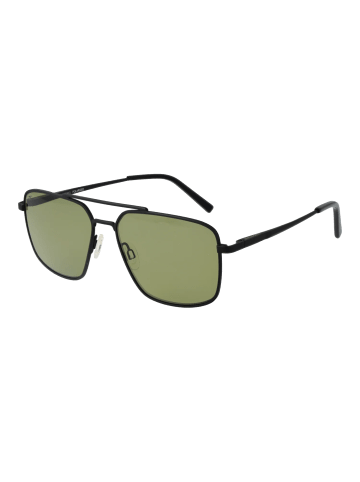 Serengeti Männer Sonnenbrille Flieger Schwarz