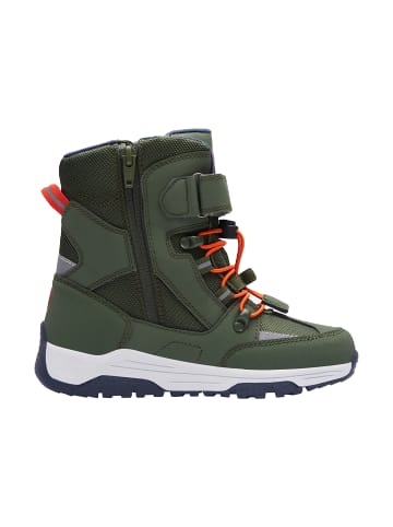 Trollkids Winter Schuhe "Lofoten XT" in Waldgrün/Orange