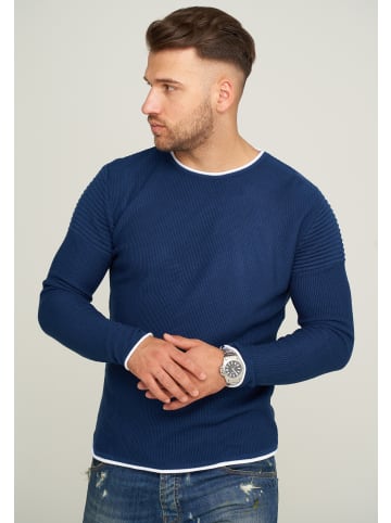 behype Pullover MKLAYER57 in blau