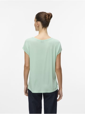 Vero Moda 2er-Pack T-Shirt Einfarbiges Stretch Oberteil in Hellgrün-2