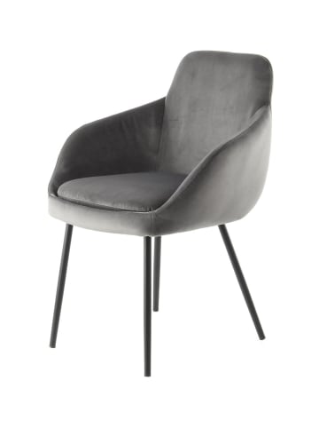 Kayoom Stuhl Cobain 2erSet in grau