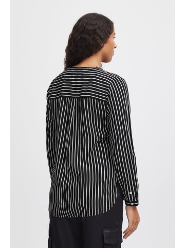 b.young Langarmbluse BYFABIANNE STRIPE SHIRT - 20807499 20807499 Damenbluse Lamgarm in Schwarz