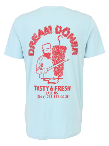 Mister Tee T-Shirt in ocean blue
