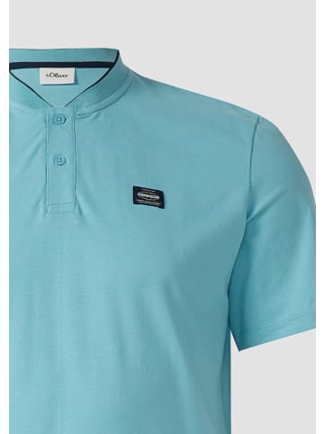 s.Oliver Polo-Shirt in 6603_türkis