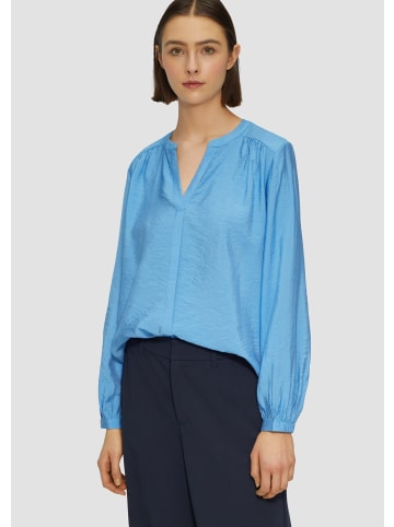 s.Oliver Bluse langarm in Blau