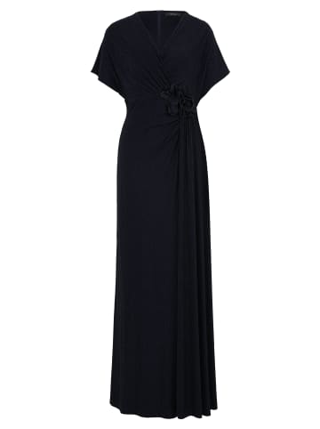 Vera Mont Abendkleid im Glitzer-Look in Dark Blue/Black