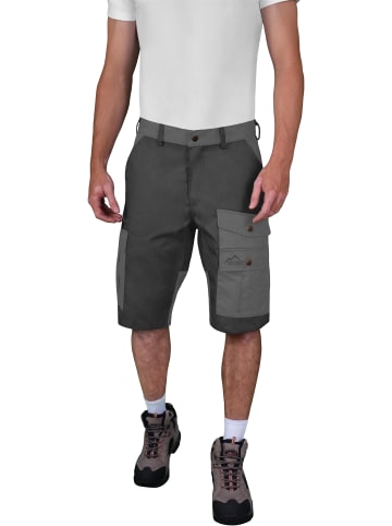 Normani Outdoor Sports Herren Shorts Ahvaz in Grau/Anthrazit