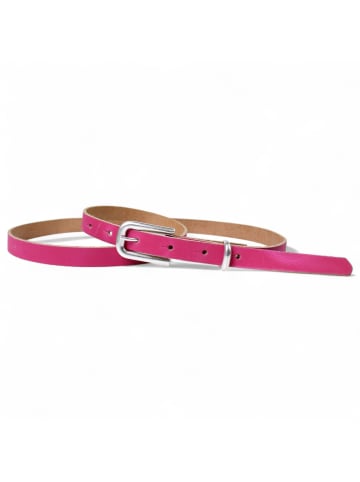 FRONHOFER Ledergürtel in Pink