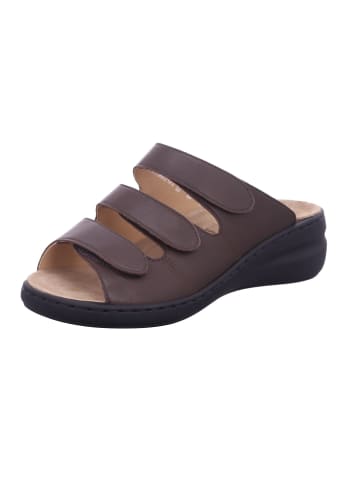 Solidus Damen Pantoletten Spezial - Weite H in Braun