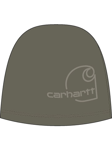 CARHARTT  Mütze "Fleece Debossed Hat" in Grün