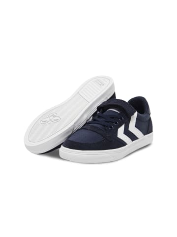 Hummel Klettverschluss Sneaker Slimmer Stadil Kinder in DRESS BLUES