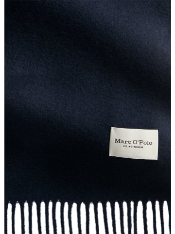 Marc O'Polo Gewebter Wollschal in Martime Blue