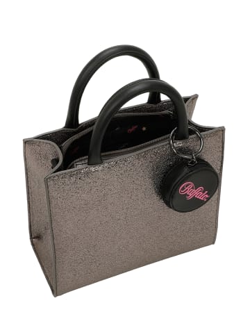 Buffalo Henkeltasche Big Boxy Glitter in Dark Grey