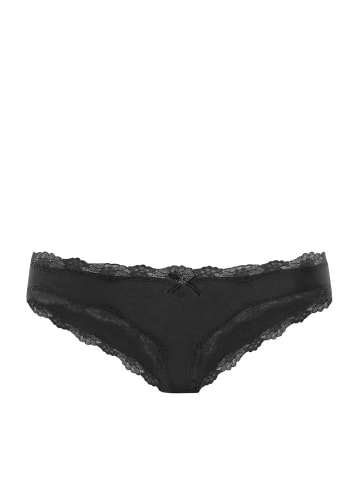 LASCANA Bikinislip in schwarz