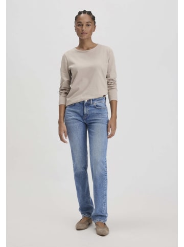 Hessnatur Jeans MARIE Mid Rise Straight in medium blue
