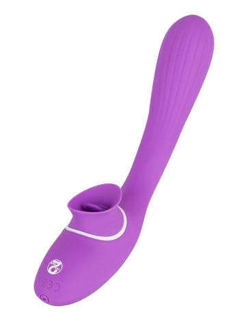 You2Toys Vibrator mit Klitorisreizer 2 Function Bendable Vibe in lila