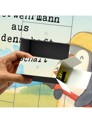 Mr. & Mrs. Panda Befüllbarer Adventskalender Feuerwehrmann Leide... in Weiß