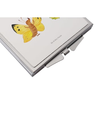 Mr. & Mrs. Panda Schminkspiegel Raupe Schmetterling ohne Spruch in Weiß