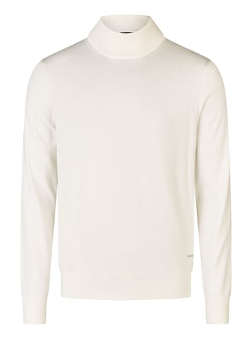 HECHTER PARIS Turtle-Neck-Pullover in offwhite