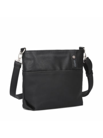 Zwei Schultertasche für Erwachsene in grau in grau