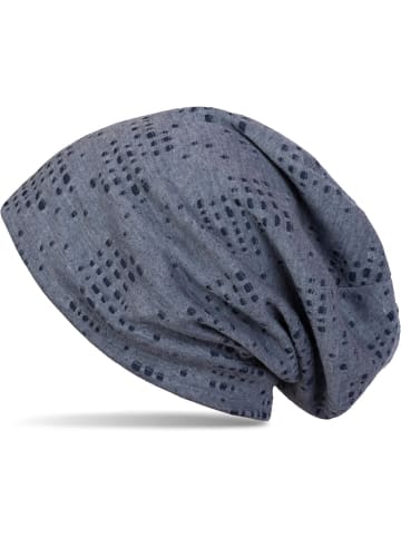 styleBREAKER Beanie Mütze in Jeansblau