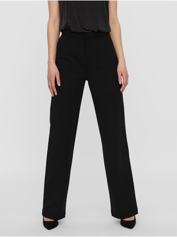 Vero Moda Legere Stoffhose Elegante Stretch Culotte Pants in Schwarz-2