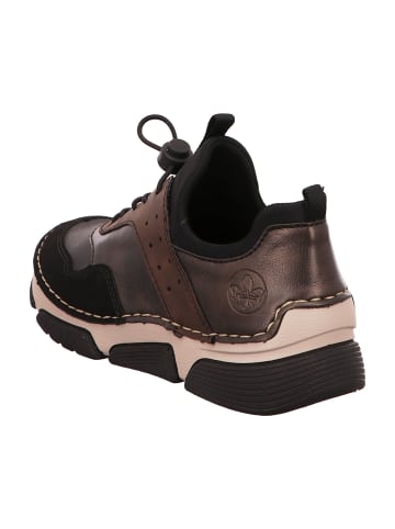 rieker Komfort Stiefeletten in Schwarz