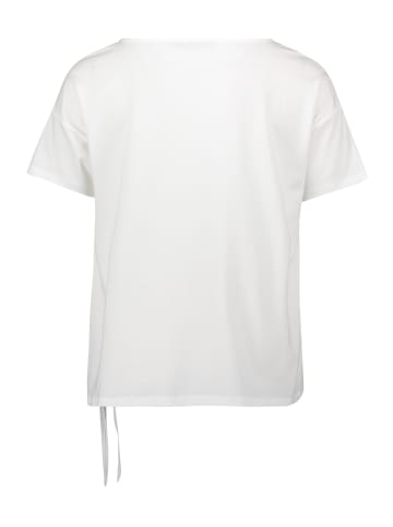 Betty Barclay Blusenshirt mit Schleifenknoten in Patch Cream/Blue