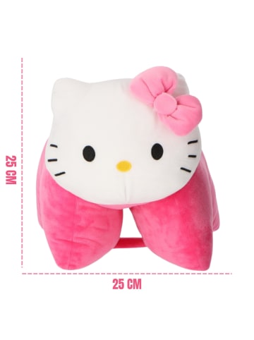 COFI 1453 Hello Kitty Dekokissen Zierkissen Kopfkissen Wohnzimmer Dekoration in Rosa