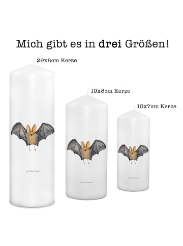 Mr. & Mrs. Panda Schmuckkerze Fledermaus Flügel ohne Spruch in Weiß