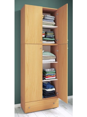 ebuy24 Kleiderschrank LonaXXL 2 Buche 70 x 39 cm
