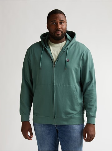 Petrol Industries Casual Strickjacke in Übergröße Victoria in Grün