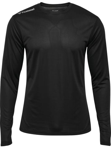 Hummel Hummel T-Shirt Hmlrun Laufen Herren in BLACK