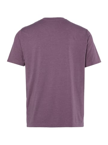 Men Plus Kurzarm T-Shirt in pflaume