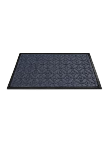 Wecon Home Fußmatte "Midnight Mosaic" in Grau Blau