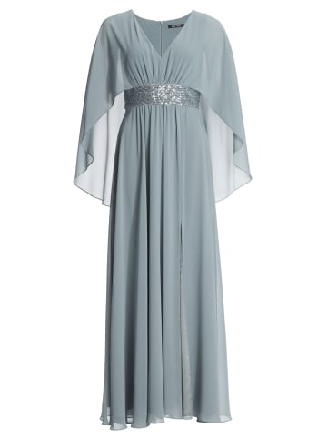 SWING Abendkleid in blau - 0003