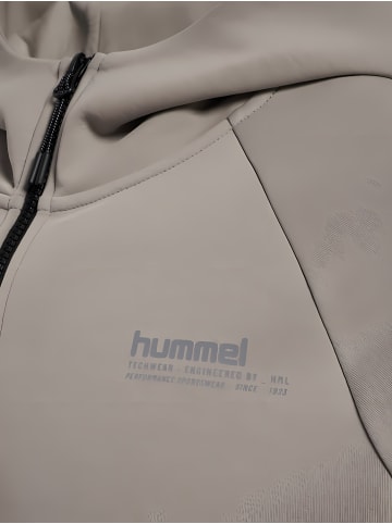 Hummel Hoodie "Tech Fleece Regular Zip Hoodie" in Grau