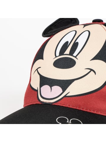 Disney Mickey Mouse Disney Mickey Baseball Cap für Kinder mit verstellbarem Verschluss in Rot