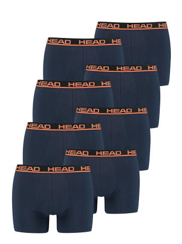 HEAD Boxershorts Head Basic Boxer 8P in 010 - Blue / Orange