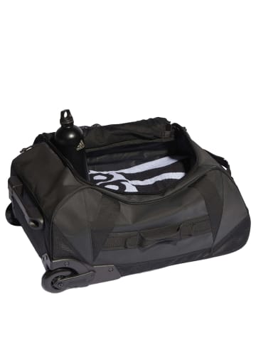adidas Trolley - 2-Rollen-Kabinentrolley S 54 cm (schwarz/weiß) in schwarz weiß