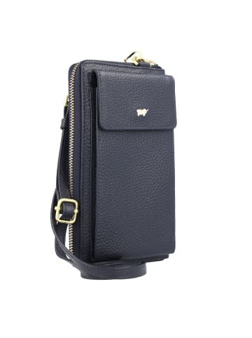 Braun Büffel Asti Handytasche Leder 11 cm navy