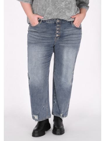 myMo ROCKS Women Plus Size Pants in grey