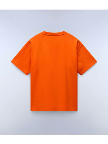 Napapijri T-Shirt "S-Tusco Ss" in Grau