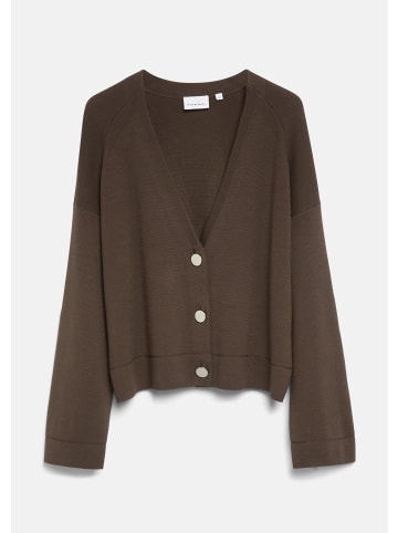 comma Strickjacke in 8943_dunkelbraun