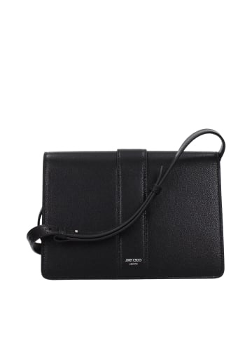 Jimmy Choo Schwarz Leder Umhängetasche