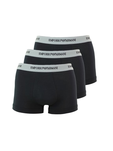 Emporio Armani Boxershorts 'Trunk' in black