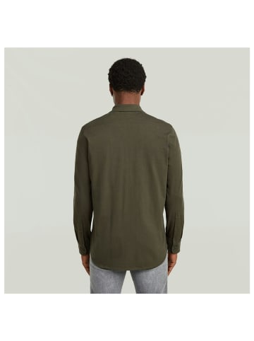 G-Star Raw Langarmhemd in Asfalt