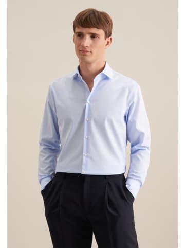 Seidensticker Business Hemd Slim in Hellblau