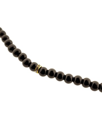 Almina Gebetsketten 45 cm 99 Perlen mit Fransen in Schwarz