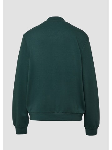 s.Oliver Sweatshirt Jacke in 6933_petrol